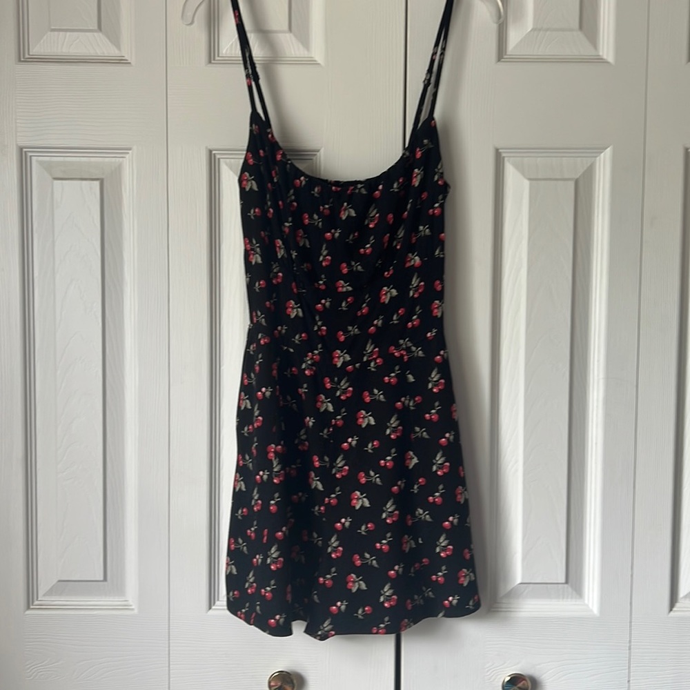 Adorable Abercrombie and Fitch cherry print romper.  Size XS .
